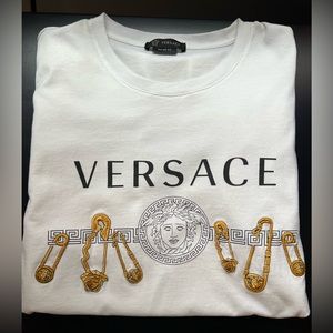 White XL Versace T-shirt.